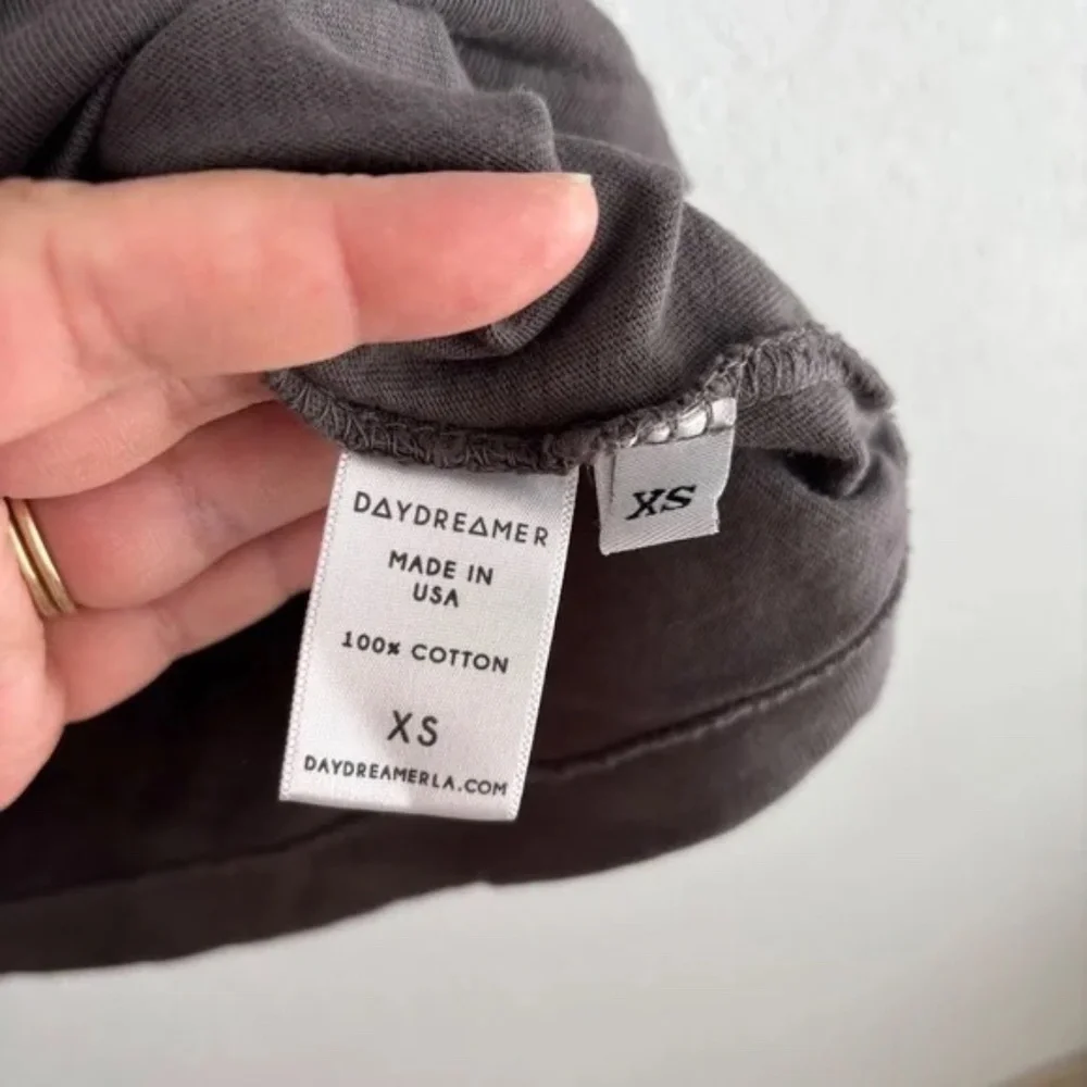 DAYDREAMER Good Times Bad Times Leopard Vintage Style Tour Crop T-Shirt - Picture 4 of 6